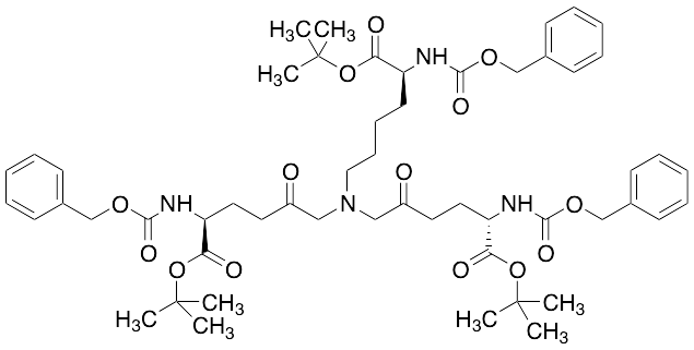 N6,N6-Bis[(5S)-6-(1,1-dimethylethoxy)-2,6-dioxo-5-[[(phenylmethoxy)carbonyl]amino]hexyl]-N2-[(phenylmethoxy)carbonyl]-L-lysine 1,1-Dimethylethyl Ester