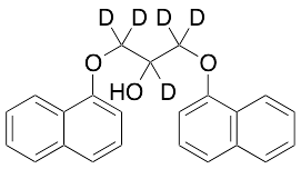 1,3-Bis(1-naphthalenyloxy)-2-propanol-d5