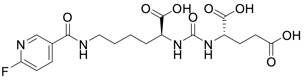 N-[[[(1S)-1-Carboxy-5-[[(6-fluoro-3-pyridinyl)carbonyl]amino]pentyl]amino]carbonyl]-L-glutamic Acid