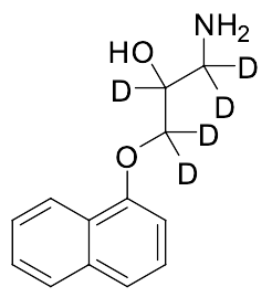 1-Amino-3-(naphthalen-1-yloxy)propan-1,1,2,3,3-d5-2-ol