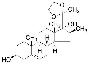 3Beta,17-Dihydroxy-16Beta-methyl-pregn-5-en-20-one Cyclic Ethylene Acetal