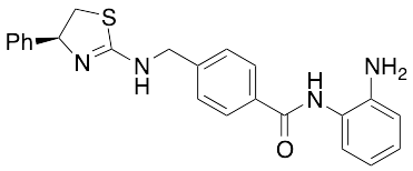 N-(2-Aminophenyl)-4-[[[(4S)-4,5-dihydro-4-phenyl-2-thiazolyl]amino]methyl]-benzamide