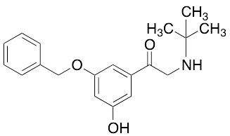 1-(3-(Benzyloxy)-5-hydroxyphenyl)-2-(tert-butylamino)ethanone