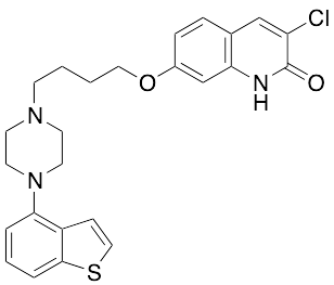 7-(4-(4-(Benzo[b]thiophen-4-yl)piperazin-1-yl)butoxy)-3-chloroquinolin-2(1H)-one