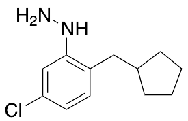 [5-Chloro-2-(cyclopentylmethyl)phenyl]-hydrazine