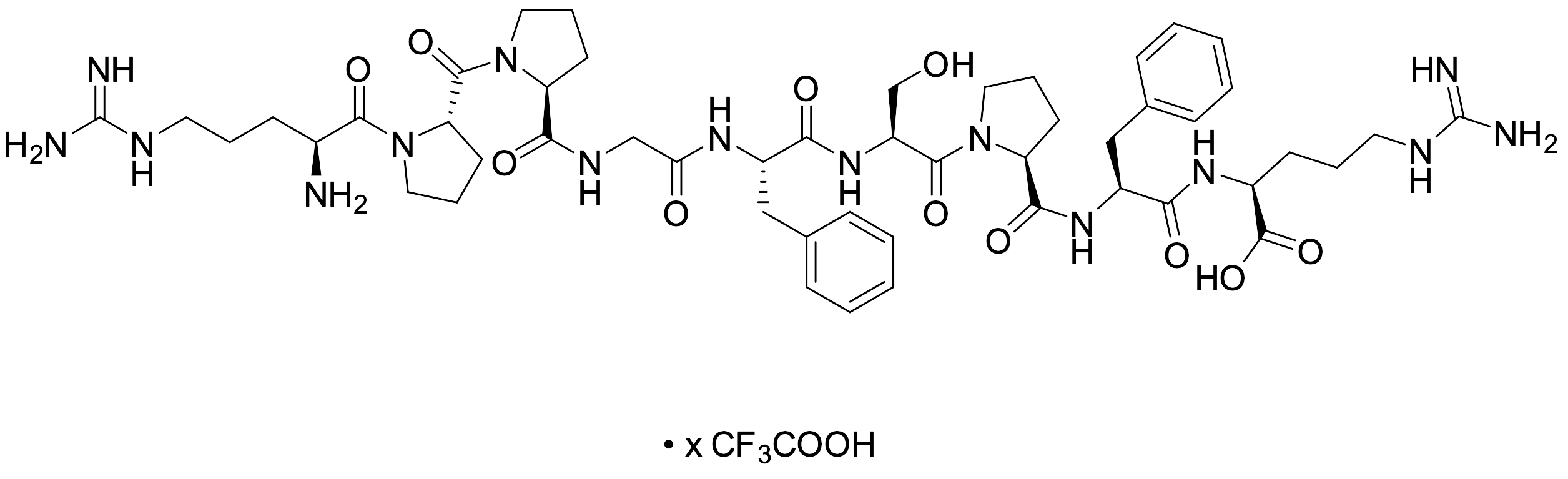 Bradykinin Trifluoroacetic Acid