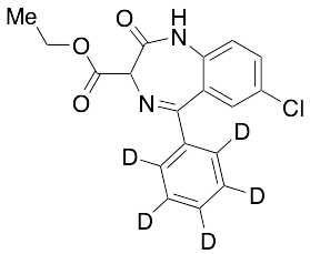 Clorazepic Acid Ethyl Ester-d5