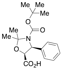 (4S,5S)-2,2-Dimethyl-4-phenyl-3,5-oxazolidinedicarboxylic Acid 3-(1,1-Dimethylethyl) Ester