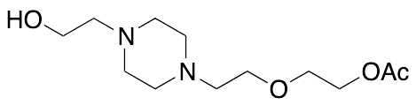 2-(2-(4-(2-Hydroxyethyl)piperazin-1-yl)ethoxy)ethyl Acetate