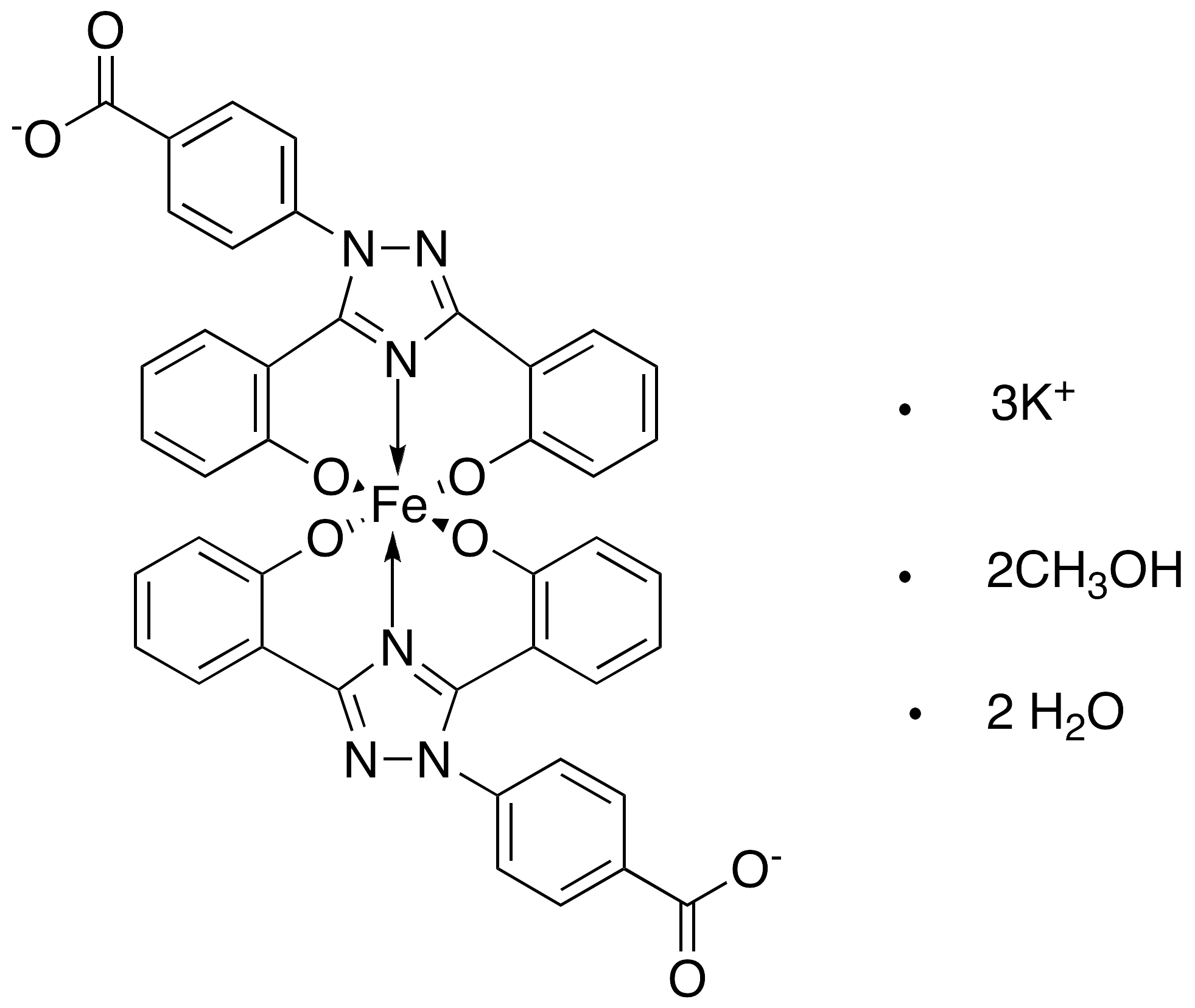 Deferasirox Ferrate(III) Tripotassium Complex Methanoate Hydrate