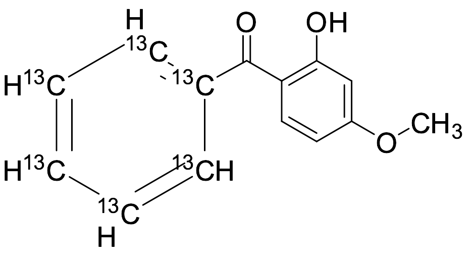 Oxybenzone-(phenyl-13C6)