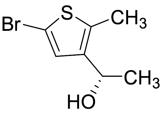 (alphaS)-5-Bromo-​alpha,​2-​dimethyl-3-thiophenemethanol