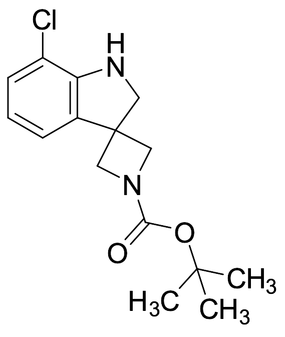 tert-Butyl 7'-Chloro-1',2'-dihydrospiro[azetidine-3,3'-indole]-1-carboxylate