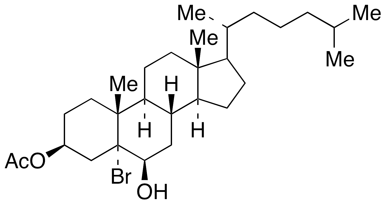 5-Bromo-5Alpha-cholestane-3,6-diol 3-Acetate