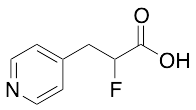 2-Fluoro-3-(pyridin-4-yl)propanoic Acid