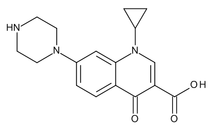 1-Cyclopropyl-4-oxo-7-(piperazin-1-yl)-1,4-dihydroquinoline-3-carboxylic Acid (Desfluoro Compound) - CAS No. 93107-11-0 1-Cyclopropyl-4-oxo-7-(piperazin-1-yl)-1,4-dihydroquinoline-3-carboxylic Acid (Desfluoro Compound)