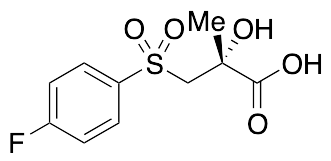 (2R)-3-[(4-Fluorophenyl)sulfonyl]-2-hydroxy-2-methylpropanoic Acid