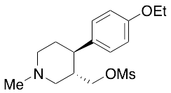 ((3S,4R)-4-(4-Ethoxyphenyl)-1-methylpiperidin-3-yl)methyl Methanesulfonate