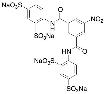 4,4'-[(5-Nitro-1,3-phenylene)bis(carbonylimino)]bis-1,3-Benzenedisulfonic Acid Tetrasodium Salt