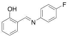 2-[(E)-[(4-Fluorophenyl)imino]methyl]phenol