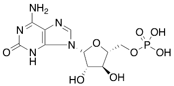 6-Amino-3,9-dihydro-9-(5-O-phosphono-beta-D-arabinofuranosyl)-2H-purin-2-one