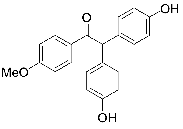 2,2-Bis(4-hydroxyphenyl)-1-(4-methoxyphenyl)ethanone