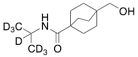 4-Hydroxymethylbicyclo[2.2.2]octane-1-carboxylic Acid Isopropylamide-d7