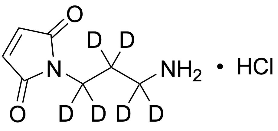 1-(3-Aminopropyl-1,1,2,2,3,3-d6)-1H-pyrrole-2,5-dione Hydrochloride