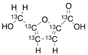 5-Hydroxymethyl-2-furancarboxylic Acid-13C6