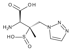 (2S,3S)-2-Amino-3-methyl-3-sulfino-4-(1H-1,2,3-triazol-1-yl)butyric Acid - CAS No. (2S,3S)-2-Amino-3-methyl-3-sulfino-4-(1H-1,2,3-triazol-1-yl)butyric Acid