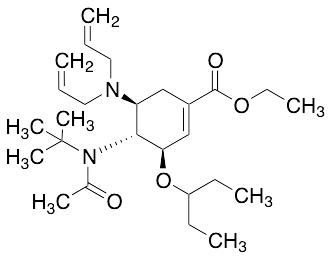 Ethyl (3R,4R,5S)-4-N-Acetyl(1,1-dimethylethyl)amino-5-N,N-diallylamino-3-(1-ethylpropoxy)-1-cyclohexene-1-carboxylate