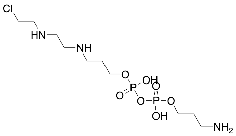 3-[2-(2-Chloroethylamino)ethylamino]propyl-3-aminopropyl Dihydrogen Diphosphate