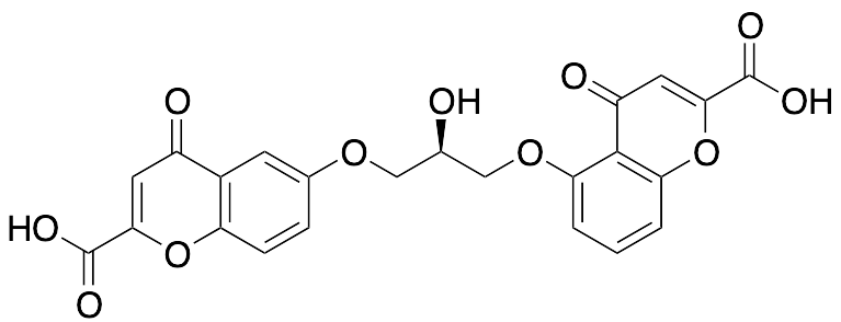 (R)-6-(3-((2-Carboxy-4-oxo-4H-chromen-5-yl)oxy)-2-hydroxypropoxy)-4-oxo-4H-chromene-2-carboxylic Acid