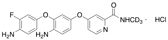 4-(4-Amino-3-(4-amino-3-fluorophenoxy)phenoxy)-N-methyl-d3-picolinamide Hydrochloride