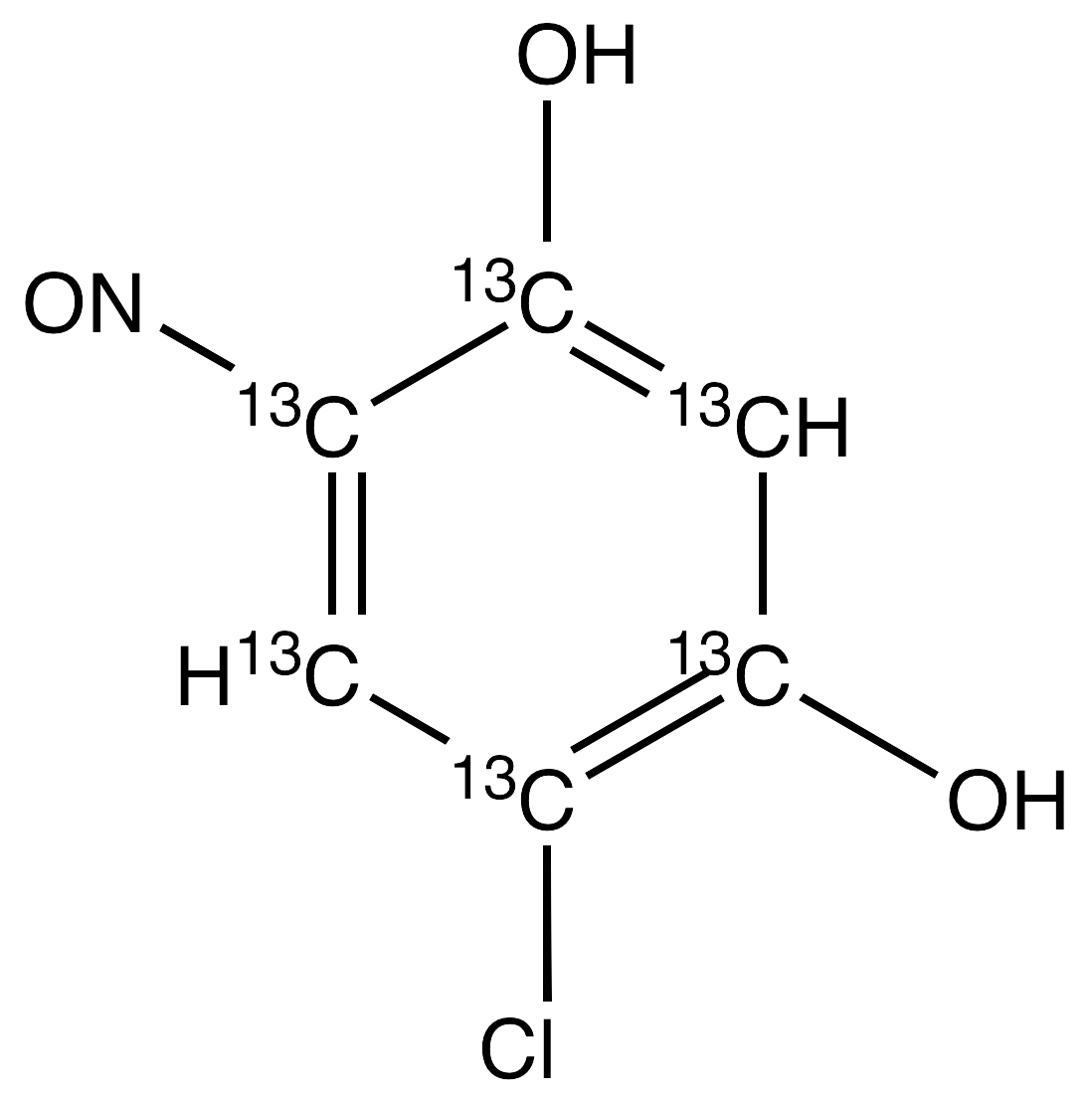 4-Chloro-6-nitrosoresorcinol-13C6