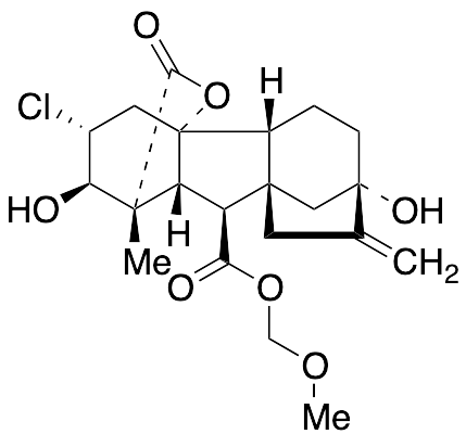 (1S,2R,3R,4aR,4bR,7S,9aS,10S,10aR)-Methoxymethyl 3-chloro-2,7-dihydroxy-1-methyl-8-methylene-13-oxododecahydro-4a,1-(epoxymethano)-7,9a-methanobenzo[a]azulene-10-carboxylate