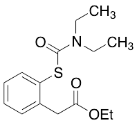 Ethyl [2-Diethylaminocarbonylthio)]phenylacetate