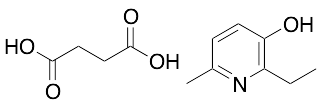Butanedioic acid 2-ethyl-6-methyl-3-pyridinol (1:1)