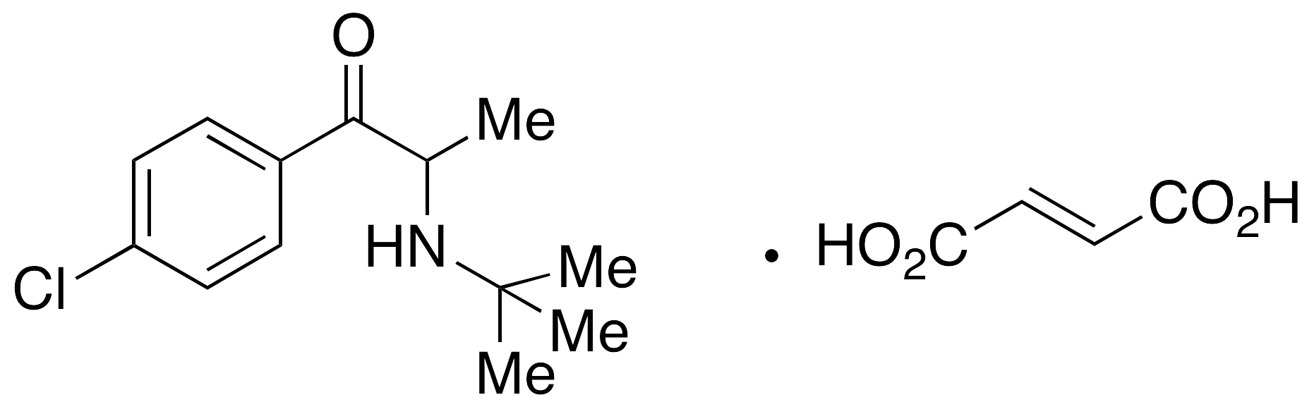3’-Dechloro-4’-chloro Bupropion Fumarate