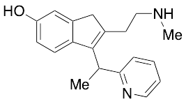 6-Hydroxy-N-demethyldimethindene (~90%)