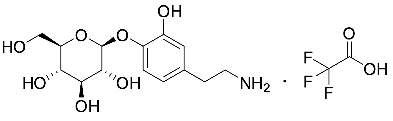4-O-alpha-D-Glucopyranosyl Dopamine Trifluoroacetic Acid Salt