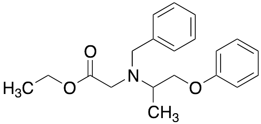 N-​[1-​Methyl-​2-​phenoxyethyl]​-​N-​(phenylmethyl)glycine Ethyl Ester