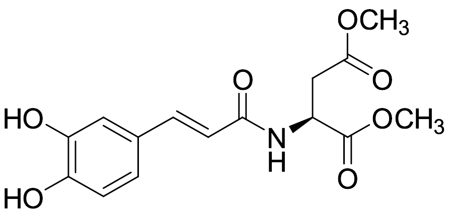 1,4-Dimethyl N-[(2E)-3-(3,4-Dihydroxyphenyl)-1-oxo-2-propen-1-yl]-L-aspartate