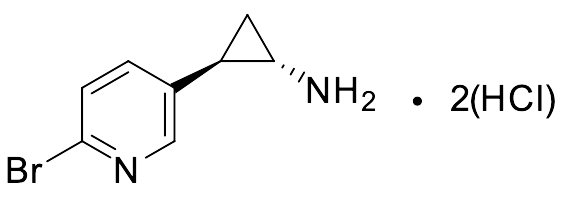 (1S,2R)-rel-2-(6-Bromopyridin-3-yl)cyclopropan-1-amine Dihydrochloride
