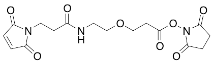 2,5-Dioxopyrrolidin-1-yl 3-(2-(3-(2,5-Dioxo-2,5-dihydro-1H-pyrrol-1-yl)propanamido)ethoxy)propanoate