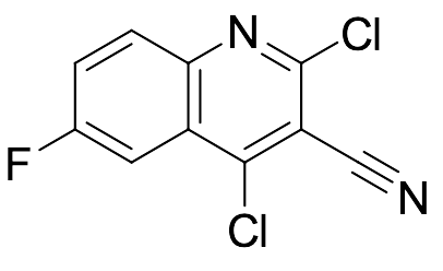 2,4-Dichloro-6-fluoroquinoline-3-carbonitrile