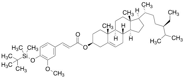 beta-Sitosteryl-(O-tert-butyldimethylsilane) Ferulate