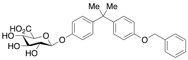 4’-O-Benzyl Bisphenol A Beta-D-Glucuronide