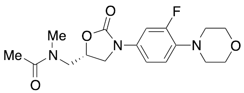 (S)-N-((3-Fluoro-4-morpholinophenyl)-2-oxooxazolidin-5-yl)methyl)-N-methylacetamide