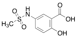 2-Hydroxy-5-methanesulfonamidobenzoic Acid